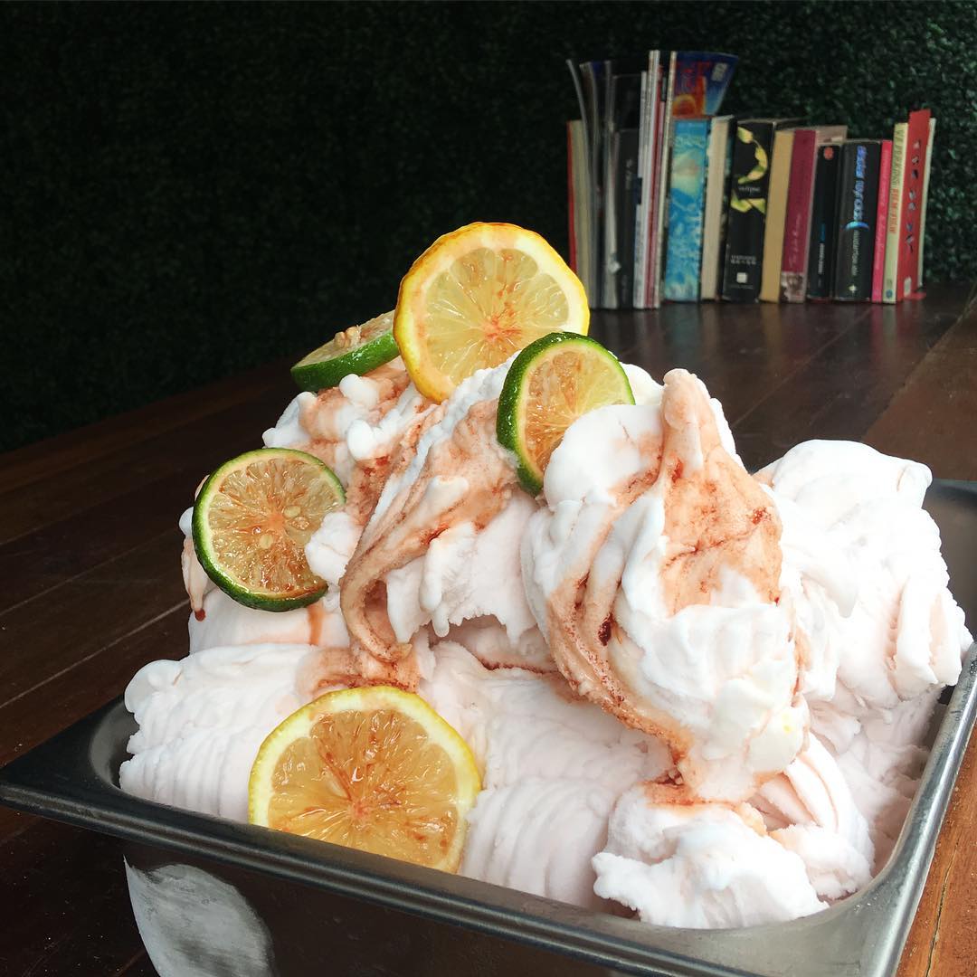 Instagram/JerseyJackGelato A lemon sorbet a day, keeps the heat away.
